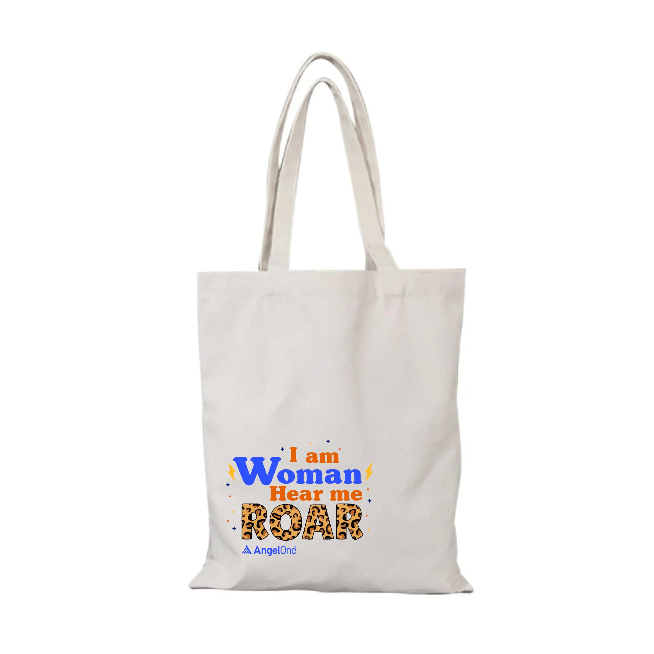 Woman Roar Tote Bag - White